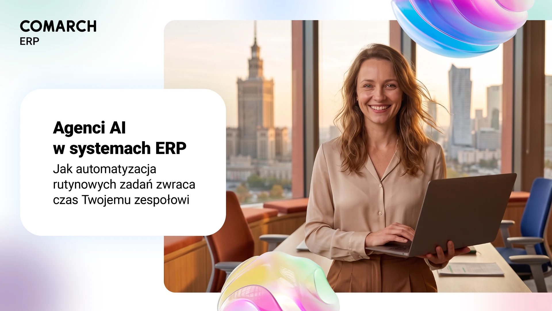 Okładka whitepapera Agenci AI w systemach ERP